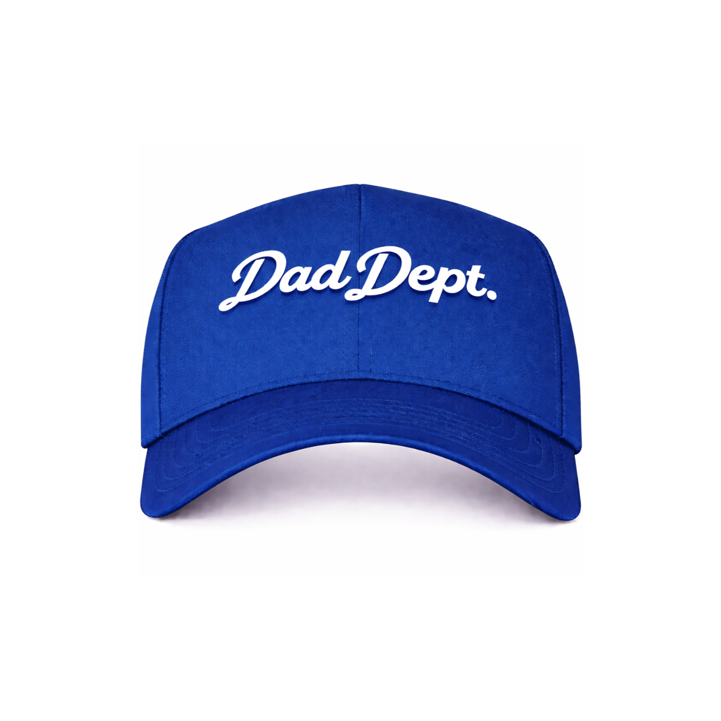 Royal Blue Dad Dept. Snapback Hat