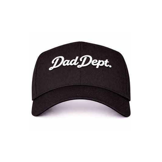 Black Dad Dept. Snapback Hat