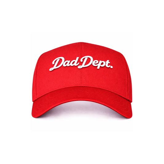 Red Dad Dept. Snapback Hat